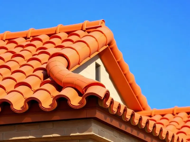 Tile roof on a Sacramento area home